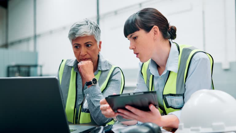 Aerial view of storage tanks